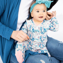 Load image into Gallery viewer, once and floral modal magnetic parent favorite footie