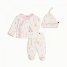Load image into Gallery viewer, Pink Baby Beats Kimono Take Home Set