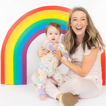 Load image into Gallery viewer, sunny day vibes modal magnetic grow with me convertible coverall