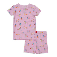 Load image into Gallery viewer, turnip the beet modal magnetic no drama toddler pajama shortie set