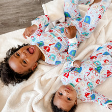 Load image into Gallery viewer, wake me up before you cocoa modal magnetic no drama pajama long sleeve set