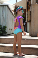 Load image into Gallery viewer, Beautiful Two-Toned Girls Bathing Suit