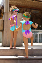 Load image into Gallery viewer, Cotton Candy One Piece Girl Bathing Suit
