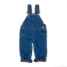 Load image into Gallery viewer, Stonewash Denim Overalls