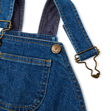 Load image into Gallery viewer, Stonewash Denim Overalls