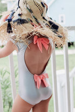 Load image into Gallery viewer, Metallic Girls Bathing Suit