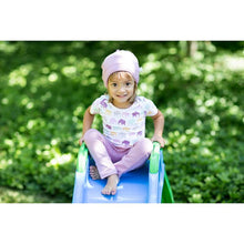 Load image into Gallery viewer, Short Sleeved Onesie - Lavendar Elephant