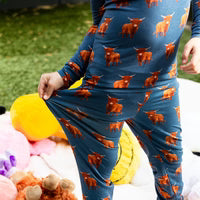 Load image into Gallery viewer, Word to Your Herd Large Set Pajamas
