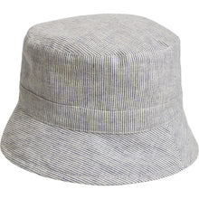 Load image into Gallery viewer, Bucket Hat Navy Stripe
