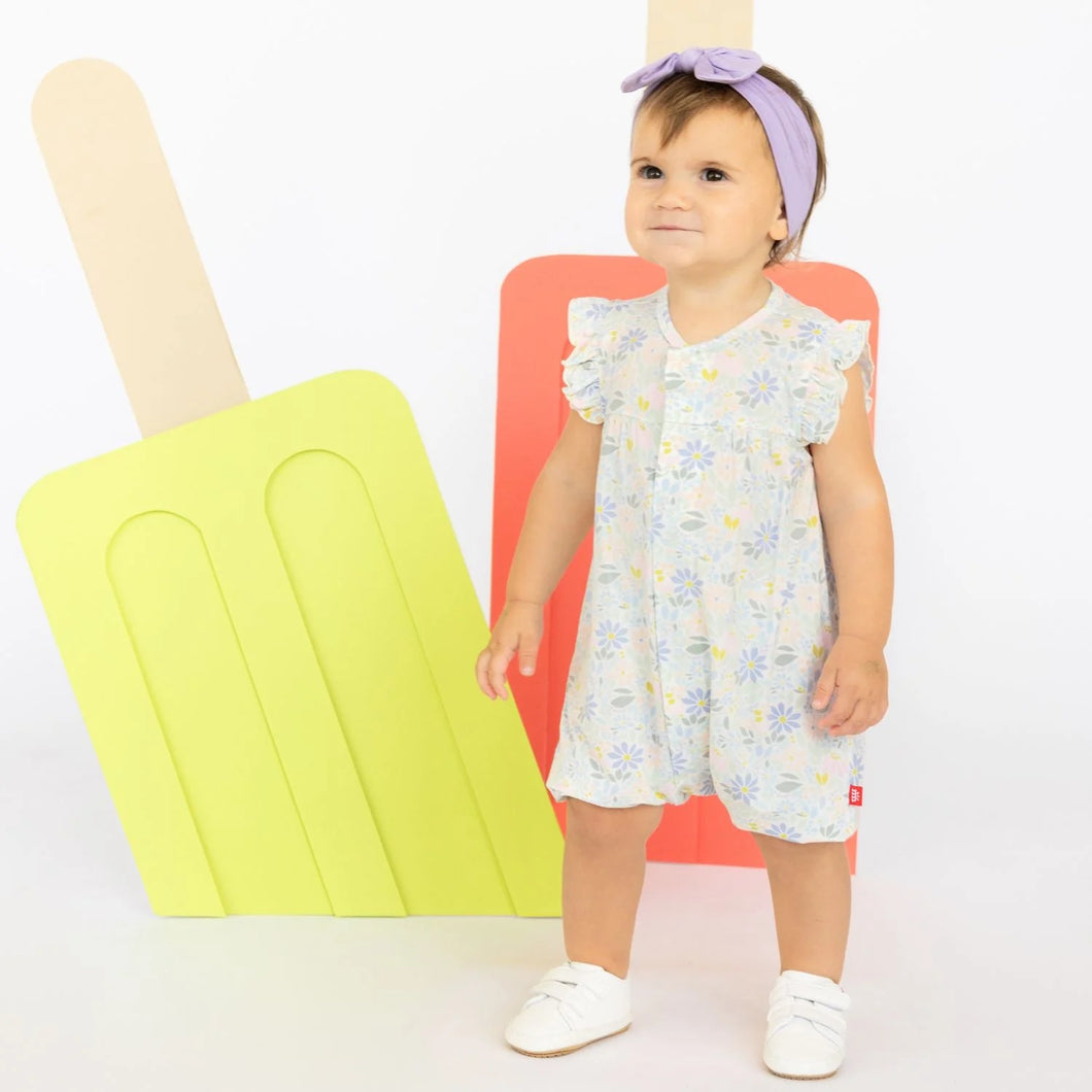 darby modal magnetic short sleeve romper