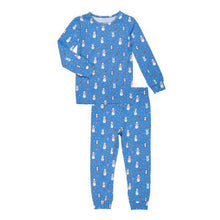 Load image into Gallery viewer, snow much fun modal magnetic no drama pajama long sleeve set
