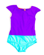 Load image into Gallery viewer, Beautiful Two-Toned Girls Bathing Suit
