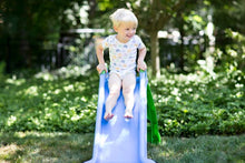 Load image into Gallery viewer, Short Sleeved Onesie - Blue Elephant
