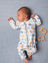 Load image into Gallery viewer, Blue Elephant Pajamas
