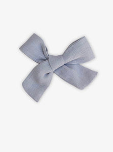 Bow Alligator Clip - Cloud