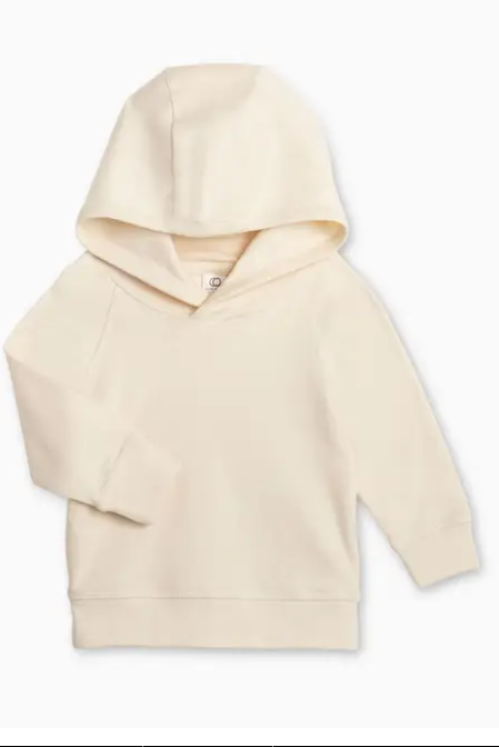 Organic Hoodie - Cream