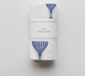 Baby Swaddle Navy Hot Air Balloons