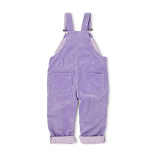 Load image into Gallery viewer, Lilac Corduroy Overalls
