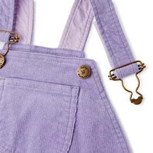Lilac Corduroy Overalls