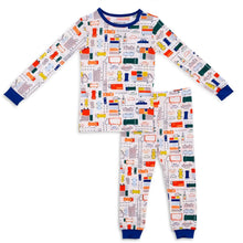 Load image into Gallery viewer, Traffic Jammies 2 Piece Toddler Pajamas
