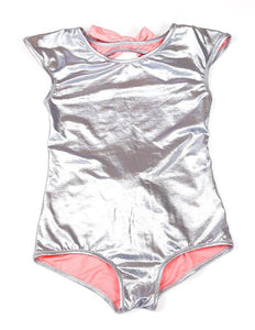 Metallic Girls Bathing Suit