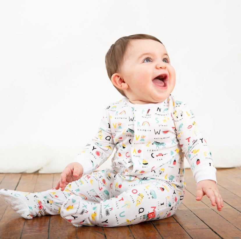 Magnetic footie sales pajamas