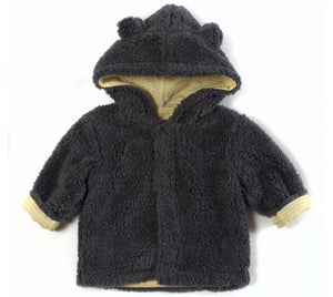 Magnetic Bears Steel Fleece Hooded Jacket