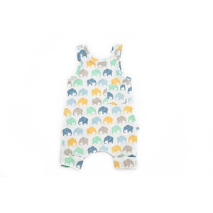 Baby Easy-On-Off Romper - Blue